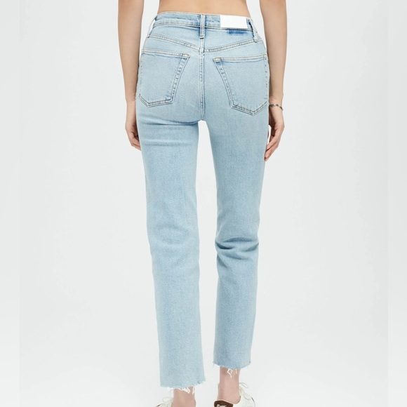 RE/DONE COMFORT STRETCH HIGH RISE STOVE PIPE - Picture 2 of 9